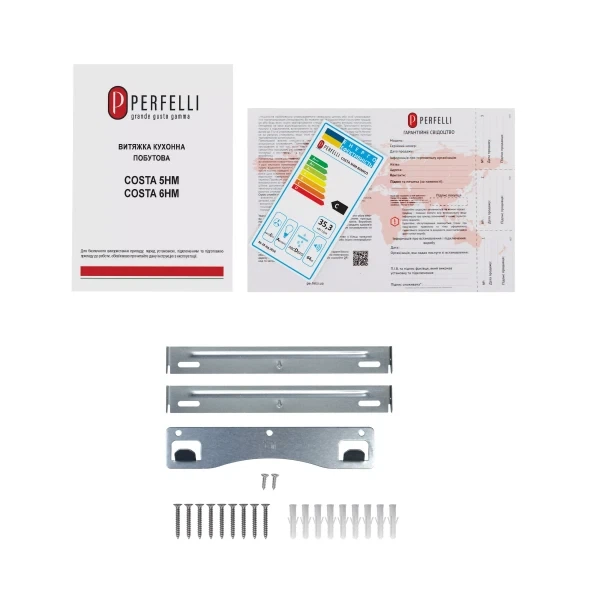 Вытяжка perfelli costa 5hm bianco - изображение 10