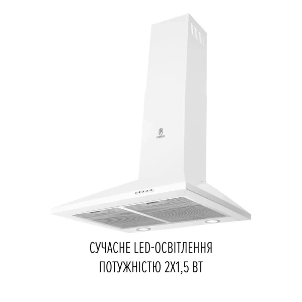 Вытяжка perfelli costa 6hm bianco - изображение 2