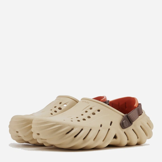 Chodaki męskie Crocs Echo Clog 207937-0HX 43-44 (M10/W12) 28 cm Beżowe (196265848270) - obraz 3