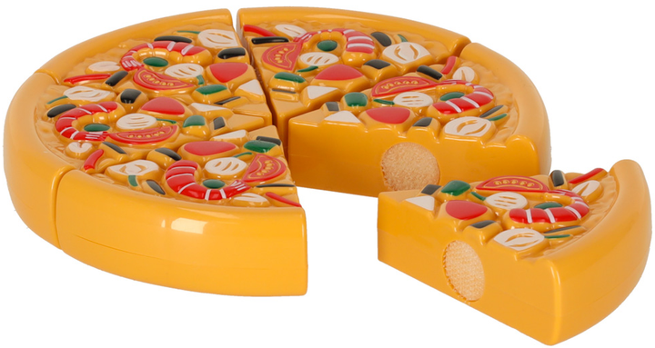 Ігровий набір KIK Овочі та продукти для нарізання з кошиком та аксесуарами 26 елементів (5903039755765) - зображення 5