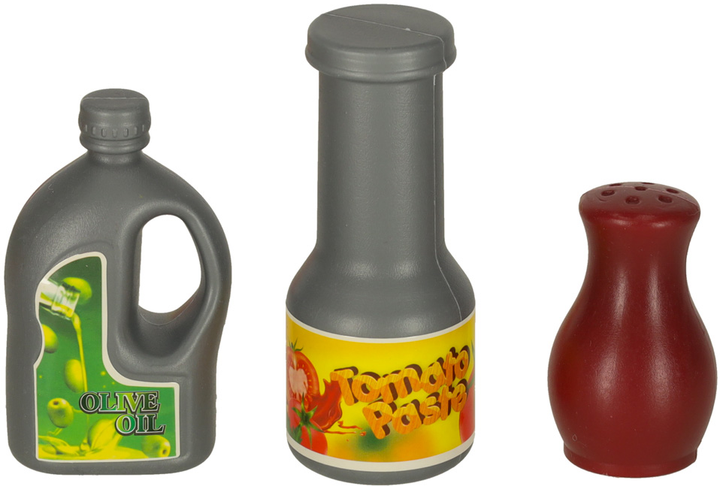 Ігровий набір KIK Овочі і фрукти для нарізання з посудом та аксесуарами 36 елементів (5903039755772) - зображення 5