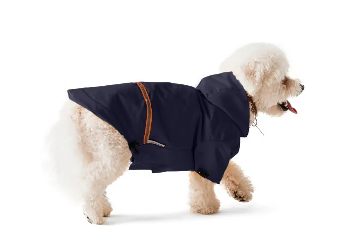 Одежда Noble Pet Moss Long Blue - дождевик для такс и корги XL (M4106/XL-Long) - Фото 2 Одежда Noble Pet Moss Long Blue - дождевик для такс и корги XL (M4106/XL-Long) - изображение 2