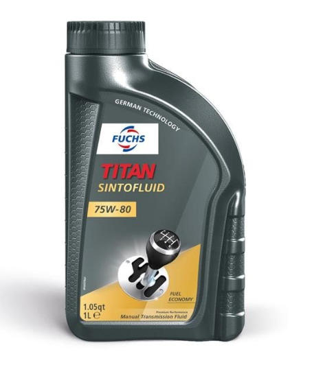 Мастило Fuchs Titan SINTOFLUID 75W-80 1 л (602072726) - Фото 1 Мастило Fuchs Titan SINTOFLUID 75W-80 1 л (602072726) - зображення 1