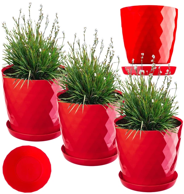 Zestaw doniczek ogrodowych Kadax Amily K10609 - obraz 2
