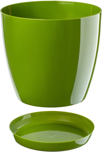 Квітковий горщик з підставкою Kadax Agen K10588 3 шт - зображення 2