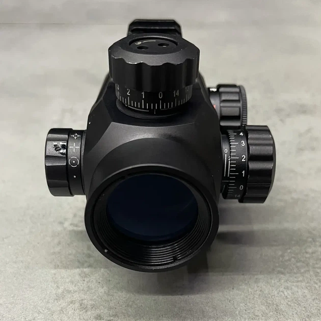 Приціл коліматорний KONUS KONUSIGHT 1x35 (4МОА), кріплення: на планку Вівер (7/8”), ластівчин хвіст - зображення 6