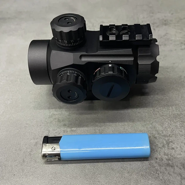 Приціл коліматорний KONUS KONUSIGHT 1x35 (4МОА), кріплення: на планку Вівер (7/8”), ластівчин хвіст - зображення 9