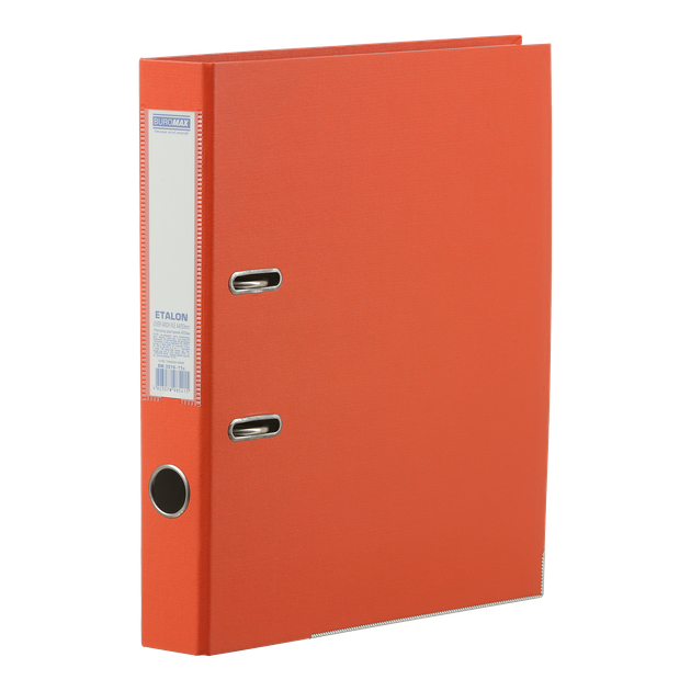 Регистратор Buromax Etalon А4 50мм оранжевый (BM.3016-11c) - Фото 1 Регистратор Buromax Etalon А4 50мм оранжевый (BM.3016-11c) - изображение 1
