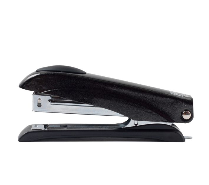 Степлер Buromax Металлик скобы №10 до 12 листов черный (BM.4150-01) - Фото 1 Степлер Buromax Металлик скобы №10 до 12 листов черный (BM.4150-01) - изображение 1