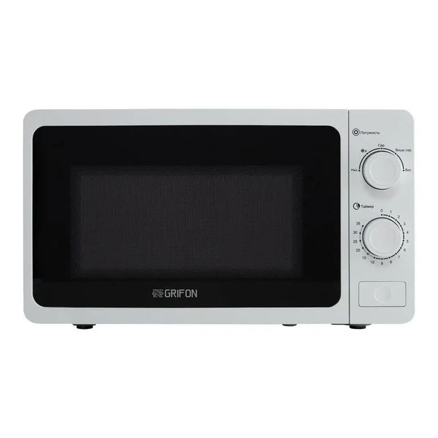Микроволновая печь Grifon GR20FM0113W | на 20л/700Вт, Белый - изображение 4