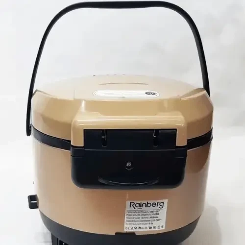 Мультиварка 4в1 Rainberg RB-6207, 1500Вт/6л, для приготовления блюд в автоматическом или полуавтоматическом режиме - Фото 5 Мультиварка 4в1 Rainberg RB-6207, 1500Вт/6л, для приготовления блюд в автоматическом или полуавтоматическом режиме - изображение 5