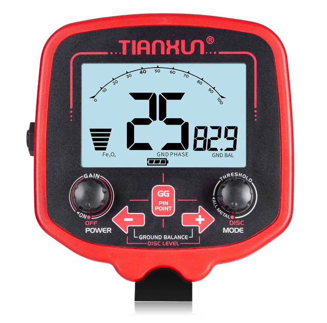 Металлоискатель, металлодетектор Tianxun TX-850L TX850L + ,батарейки - изображение 3