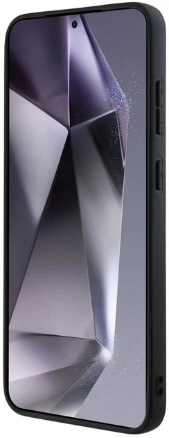 Панель Guess Leather 4G Colored Ring Classic Logo MagSafe для Samsung Galaxy S25 Black (3666339449483) - зображення 7