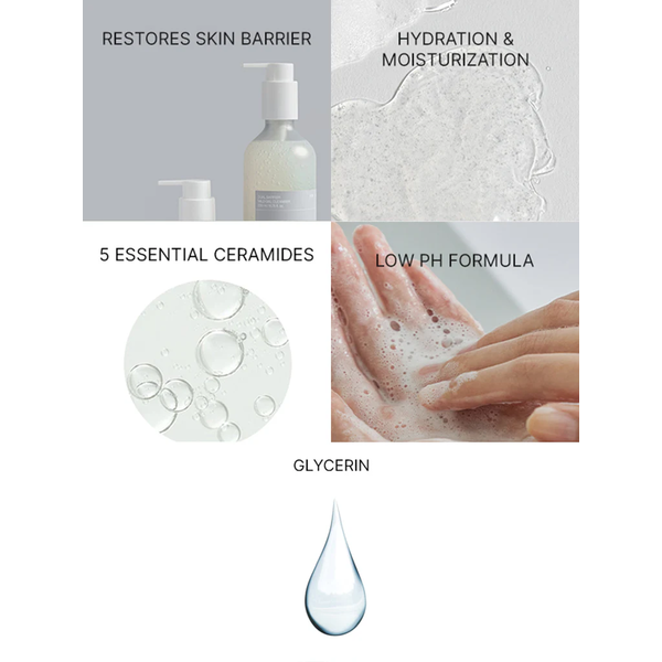 Гель-пінка Celimax Dual Barrier Mild Gel Cleanser для вмивання з керамідами 200 мл - зображення 4