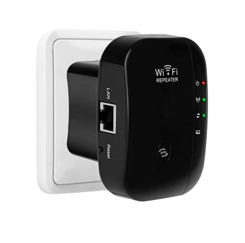 Підсилювач Wifi сигналу (ретранслятор) 300Mbps Black - зображення 3