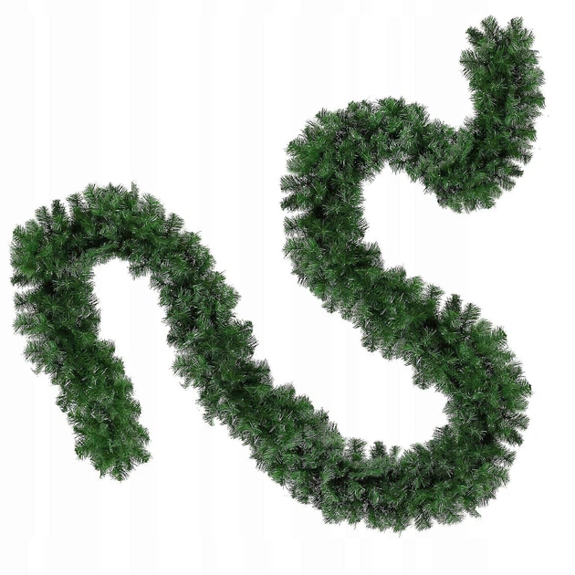 Гірлянда Kadax густа різдвяна ялинкова преміум 300 см Зелена (5903699447130) - зображення 1