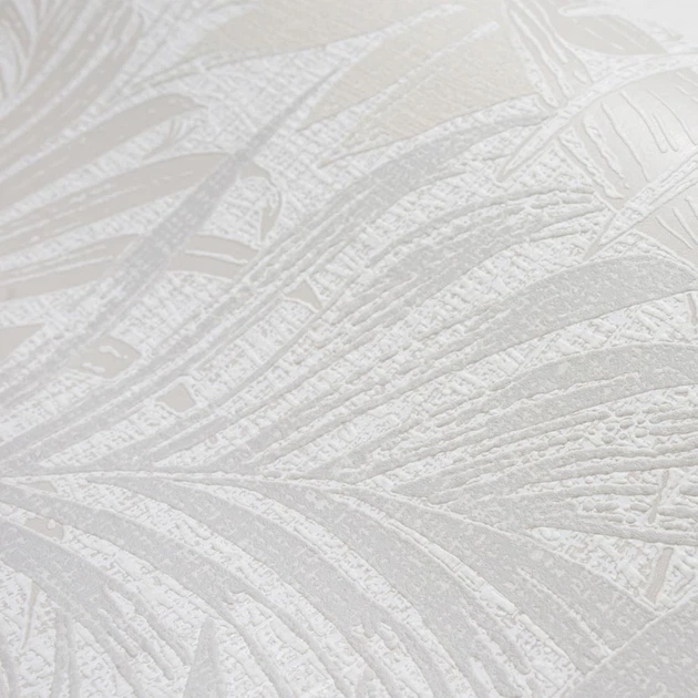 Tapeta winylowa na flizelinie Sintra Allegro 0.53 x 10.05 m Biało-beżowa (4824001690598) - obraz 3