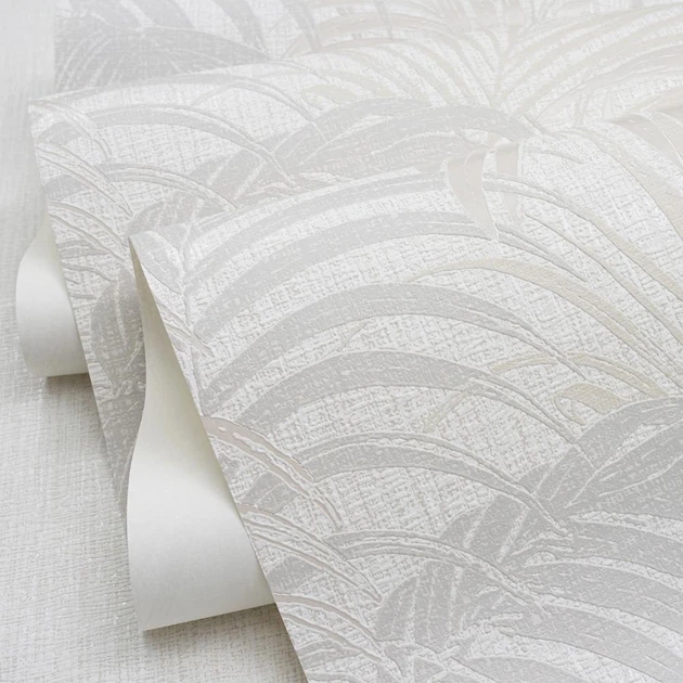 Tapeta winylowa na flizelinie Sintra Allegro 0.53 x 10.05 m Biało-beżowa (4824001690598) - obraz 4