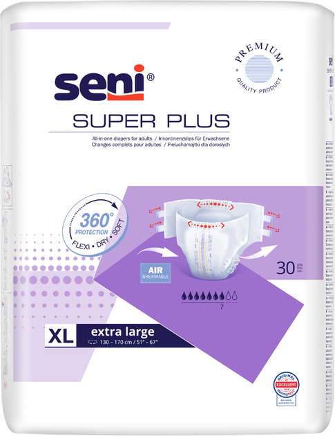 ROZETKA | Подгузники для взрослых Seni Super Plus Extra Large 30
