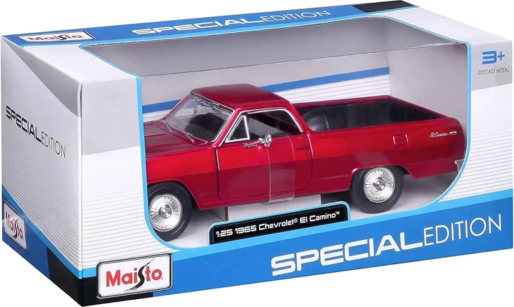 Metalowy model samochodu Maisto 1:25 1965 Chevrolet El Camino 31977 (4893998812078) - obraz 2