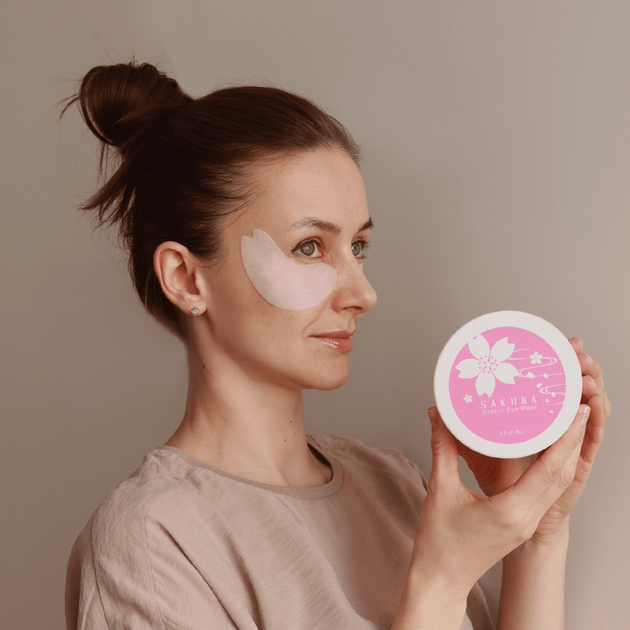 HITOKI Sakura Stretch Eye Mask антивозрастные патчи (60 шт) - изображение 5