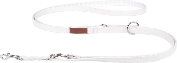 Регульований повідець Amiplay New York 6 в 1 S 100 - 200 см Білий (5907563253346) - зображення 1