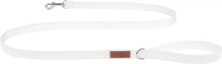 Повідець Amiplay New York L 140 см Білий (5907563253582) - зображення 1