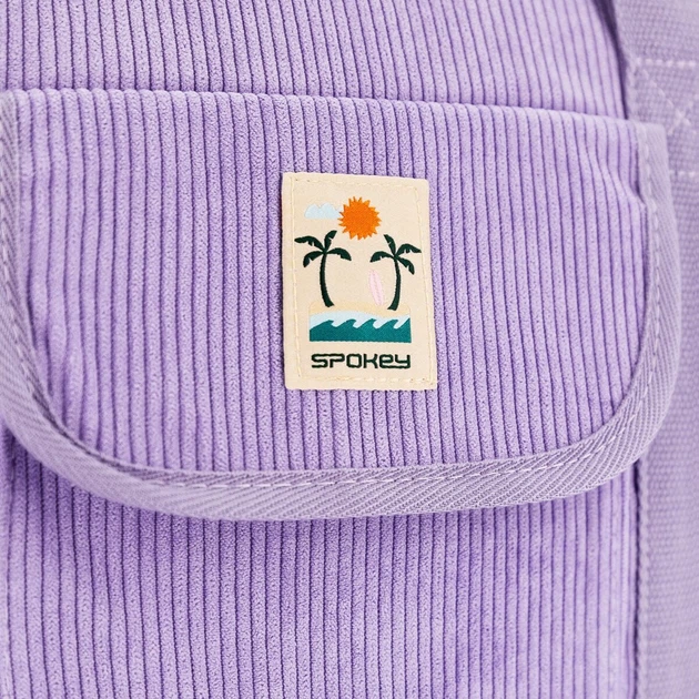 Термосумка Spokey MILAN 944853 для їжі та напоїв 28 л Фіолетова (5905339448538) - зображення 5