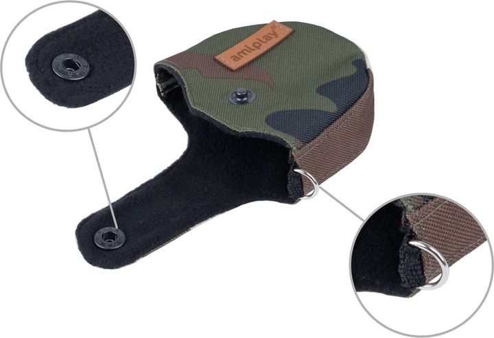 Smycz automatyczna Amiplay Infini z obudową Adventure L 5 m Moro (5907563272187) - obraz 3