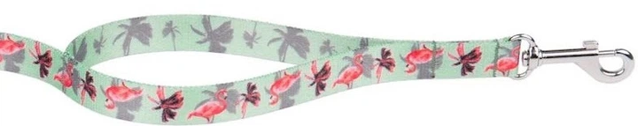 Smycz Amiplay BeHappy L 150 cm Flamingo (5907563281851) - obraz 3
