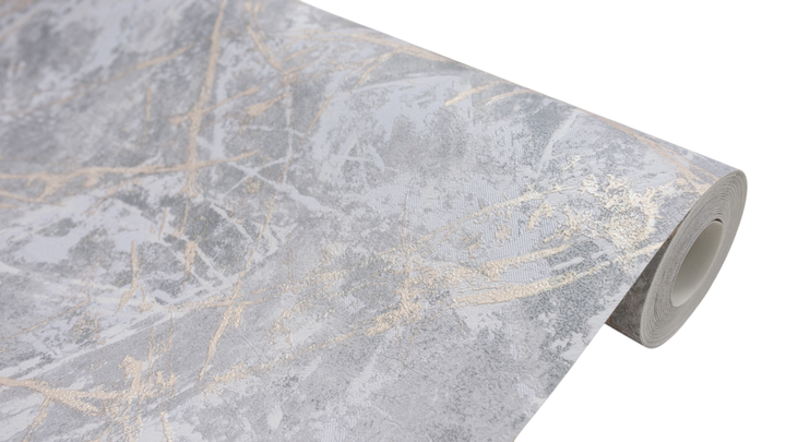 Tapeta winylowa na flizelinie Sintra Alicante 1.06 x 10.05 m Szara (4824001693858) - obraz 4