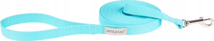 Тренувальний повідець Amiplay Samba M 5 м бірюзовий (5907563301733) - зображення 1