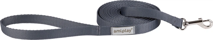 Тренувальний повідець Amiplay Samba L 5 м Сірий (5907563301801) - зображення 1