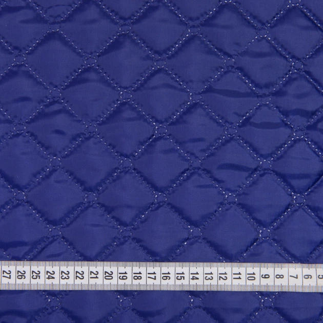 Синтепон 100g термопай 3см*3см з підкладкою 190т темний електрик (155г/м.кв150см пог.м) 194150 - Фото 3 Синтепон 100g термопай 3см*3см з підкладкою 190т темний електрик (155г/м.кв150см пог.м) 194150 - зображення 3