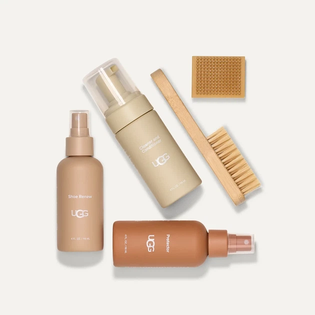 Набір для догляду за овчиною UGG Care Kit 198605315947 — Protector, Cleaner & Conditioner, Shoe Renew, щітка + ластик - зображення 2