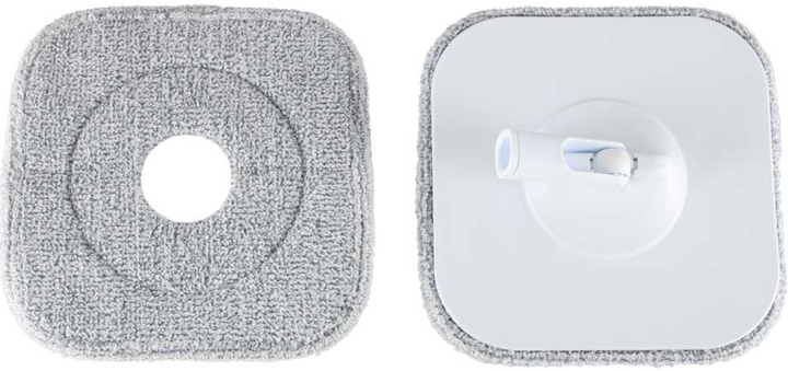 Набір для прибирання KIK Відро з віджимом, швабра та 2 змінні мікрофібри (5903039763166) - зображення 6