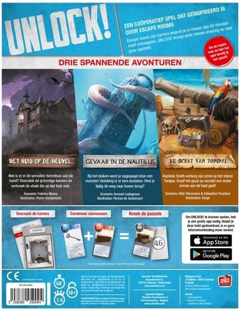 Gra planszowa Asmodee Unlock! 2 Mysterious adventures (3558380050094) - obraz 3