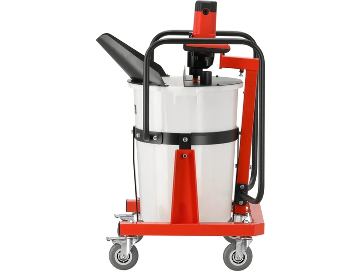 Змішувальна станція будівельних розчинів YATO на колесах 1900 Вт бак 100 л YT-82606 (5906083108075) - зображення 5