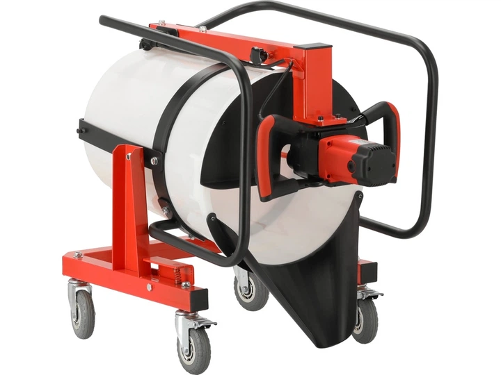 Змішувальна станція будівельних розчинів YATO на колесах 1900 Вт бак 100 л YT-82606 (5906083108075) - зображення 6