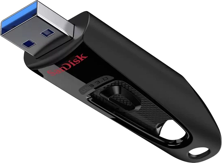 Pendrive USB Sandisk ULTRA 64 GB USB Black (3-Pack) (SDCZ48-064G-G46T) - obraz 3