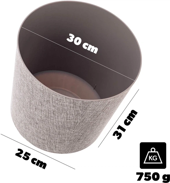 Квітковий горщик Kadax Pebris K9885 - зображення 3