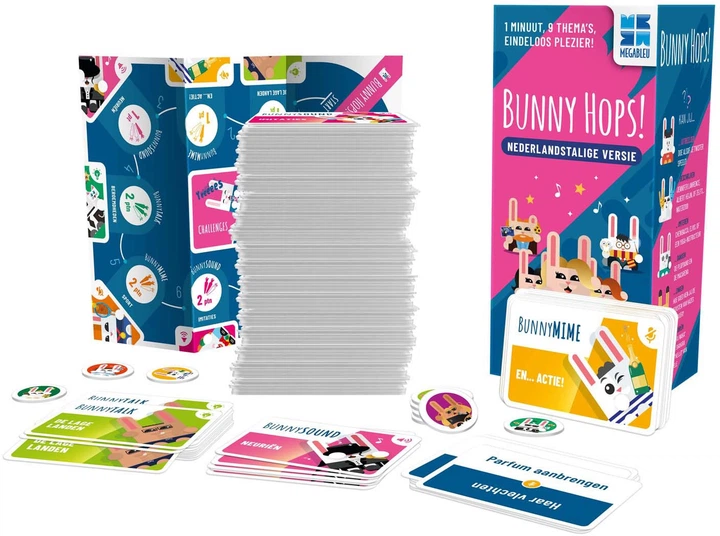 Gra planszowa Megableu Bunny hops (3770022054271) - obraz 3