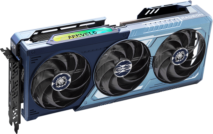 Karta graficzna ASRock PCI-Ex RX9070XT Monster Hunter Wild 16GB GDDR6 (256bit) (2970/20000) (1 x HDMI, 3 x DisplayPort) (RX9070XT MH 16G) - obraz 2