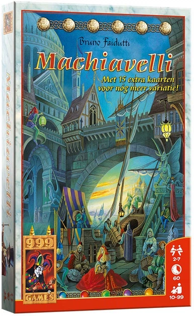 Настільна гра 999 Games Machiavelli (голландське видання) (8720289474003) - зображення 1