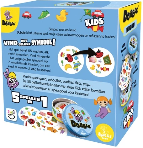 Настільна гра Asmodee Dobble Kids: Junior (3558380013716) - зображення 2