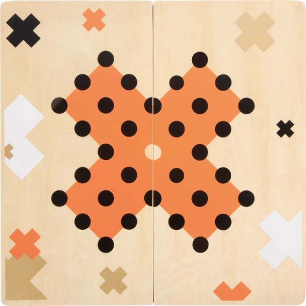 Gra planszowa Small Foot 2 w 1 Solitaire and mill game (edycja chińska) (4020972122209) - obraz 7