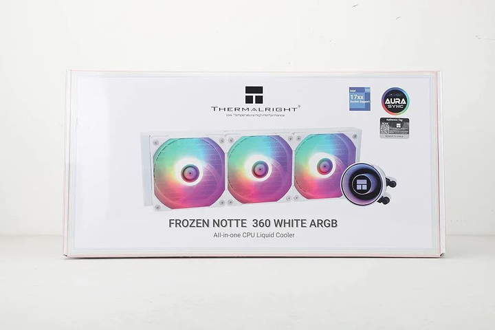 Система жидкостного охлаждения Thermalright Frozen Notte 360 ARGB (Белая) - изображение 4