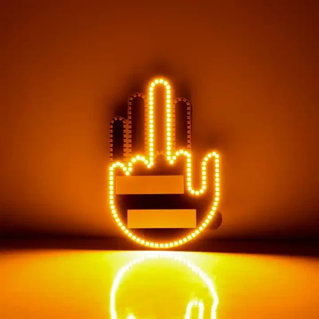 Світлодіодна рука для авто Gesture led три режими - Фото 5 Світлодіодна рука для авто Gesture led три режими - зображення 5