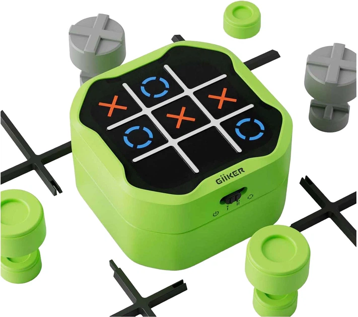 Gra planszowa Xiaomi Giiker Tic-Tac-Toe Bolt Żelony (edycja chińska) (6971421890430) - obraz 3
