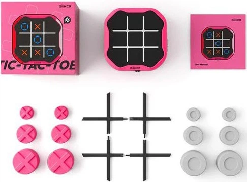 Gra planszowa Xiaomi Giiker Tic-Tac-Toe Bolt Różowy (edycja chińska) (6971421890447) - obraz 2
